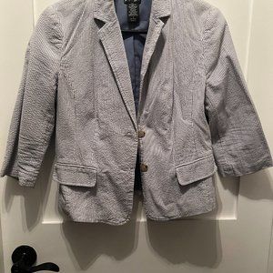 Lord & Taylor Seersucker blazer